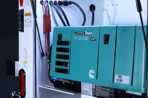 3400 Gasoline Generator Side