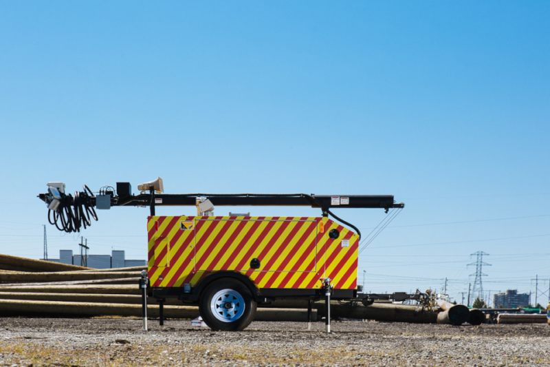 3400 Purpose Built Mobile Surveillance Trailer