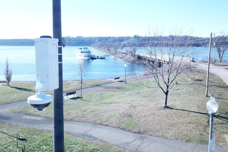 An Elegant Surveillance Solution for Parks and Open Spaces